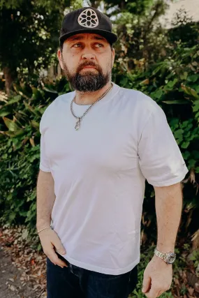 Wide body T-shirt- WHITE
