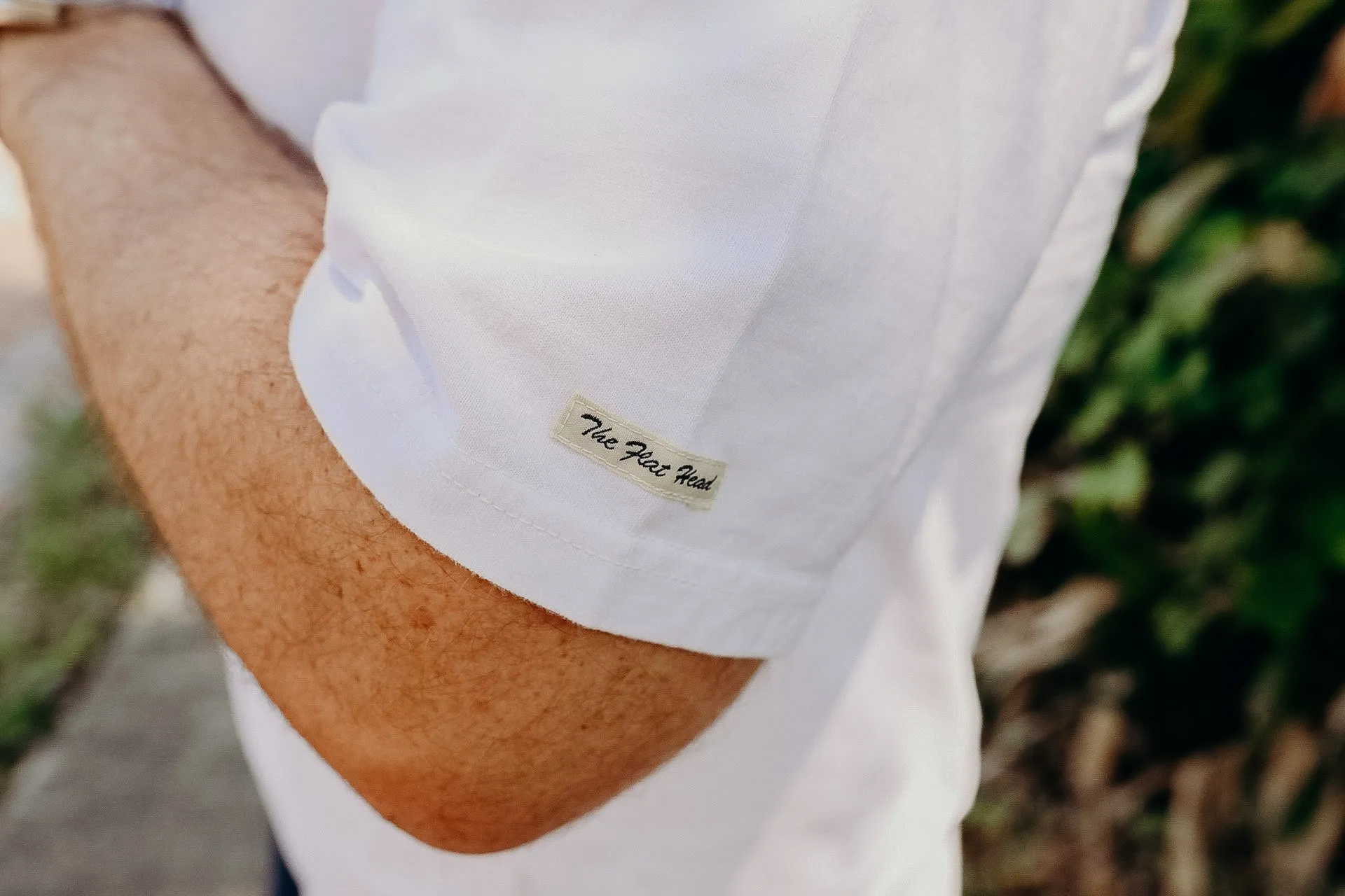 Wide body T-shirt- WHITE