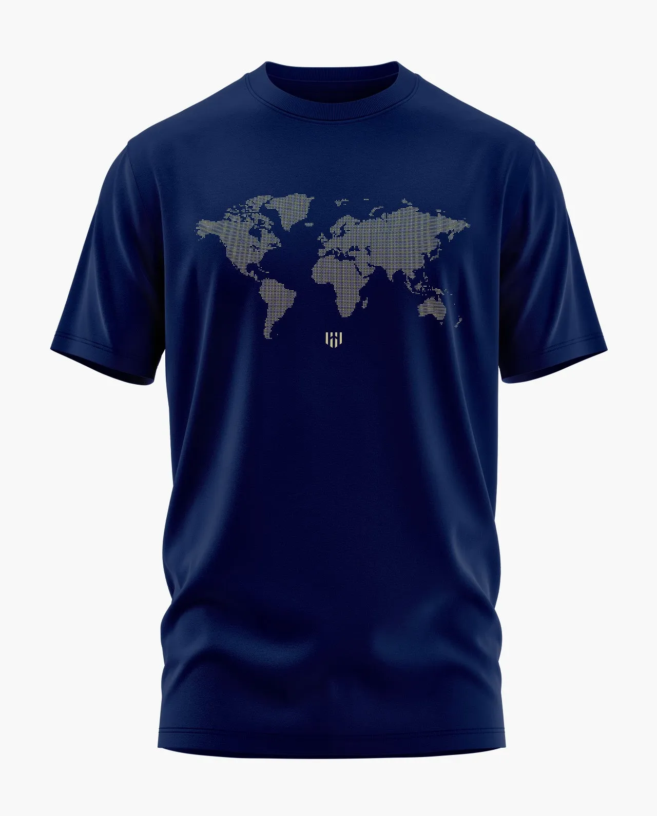 World Map Signature LuxeSoft Cotton T-Shirt