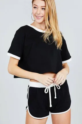Yoga Active Loose Fit Crop Top