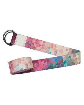 Yoga Design Lab Yoga Strap 8ft (240cm) - Tribeca Sand Print