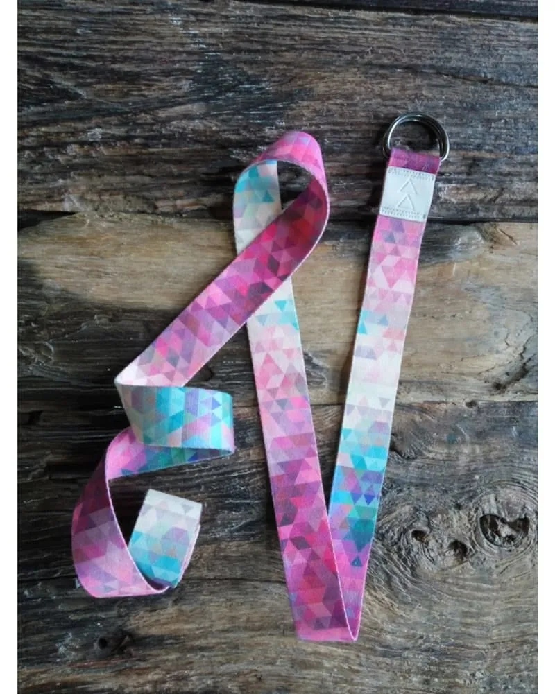 Yoga Design Lab Yoga Strap 8ft (240cm) - Tribeca Sand Print