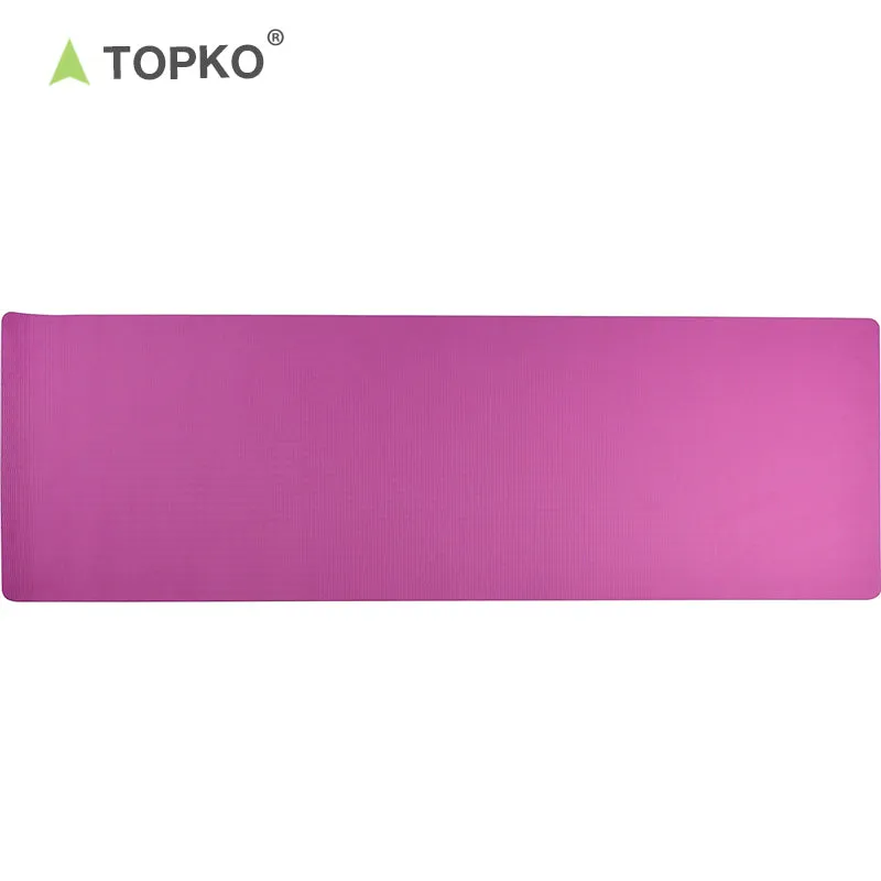 Yoga Mat Eco Friendly TPE Non Slip Yoga Mats Certified with Carrying Strap,72"x24" Extra Thick 1-4" for Yoga Pilates Fitness, Best Gift for Lover