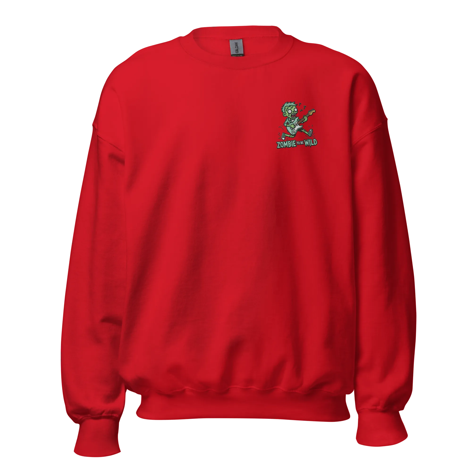 Zombie To Be Wild - Halloween Sweatshirt - Fun Zombie Halloween Sweatshirt