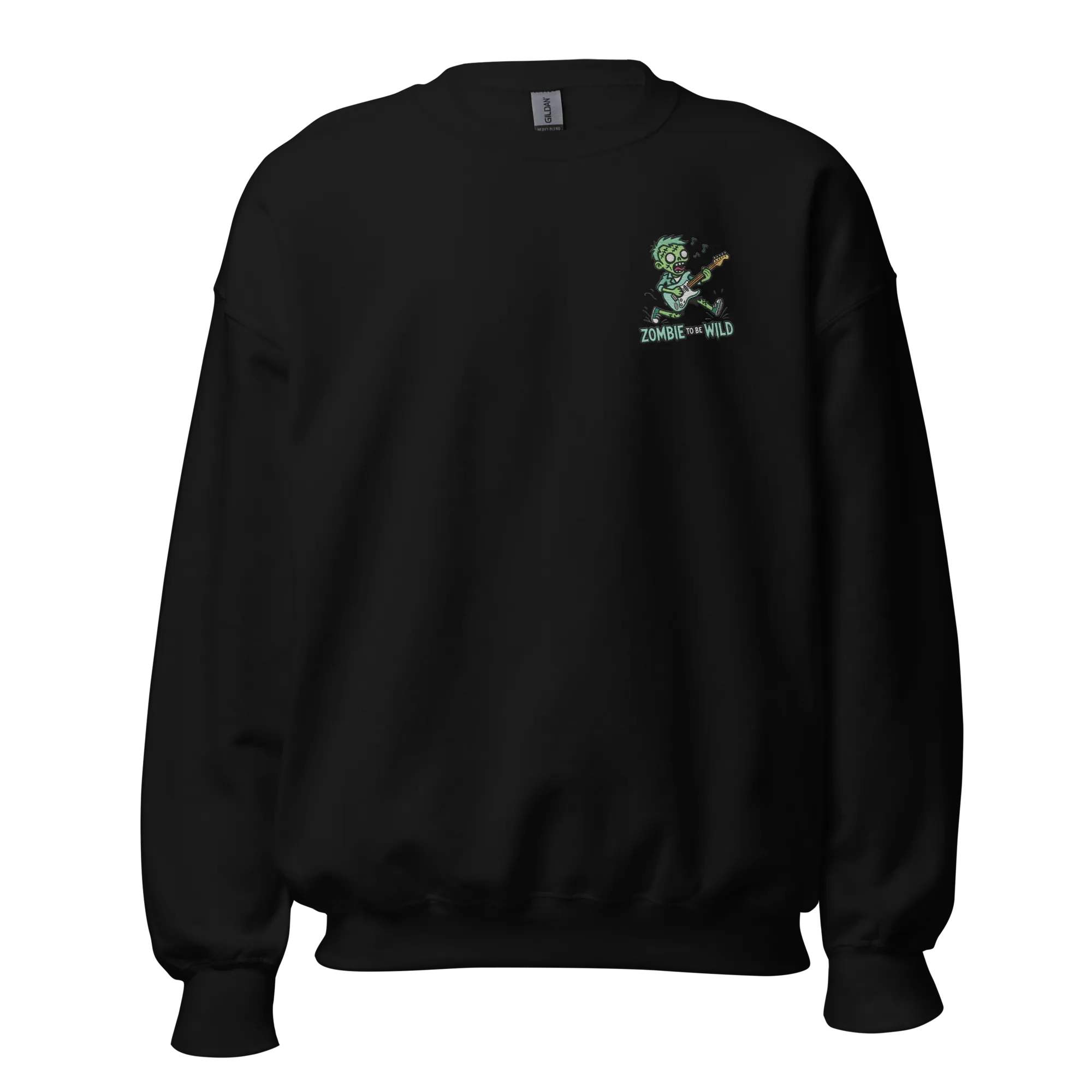 Zombie To Be Wild - Halloween Sweatshirt - Fun Zombie Halloween Sweatshirt
