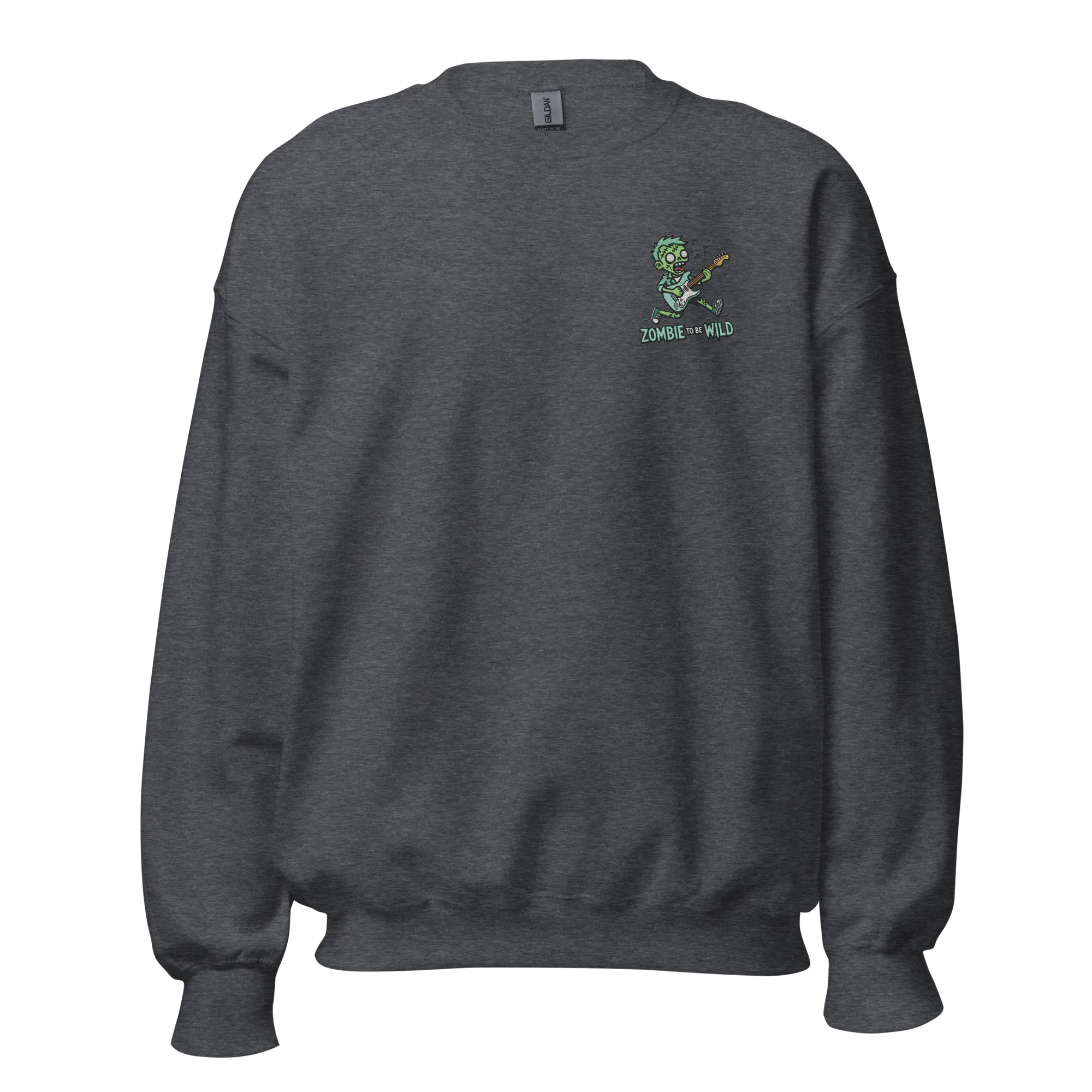 Zombie To Be Wild - Halloween Sweatshirt - Fun Zombie Halloween Sweatshirt
