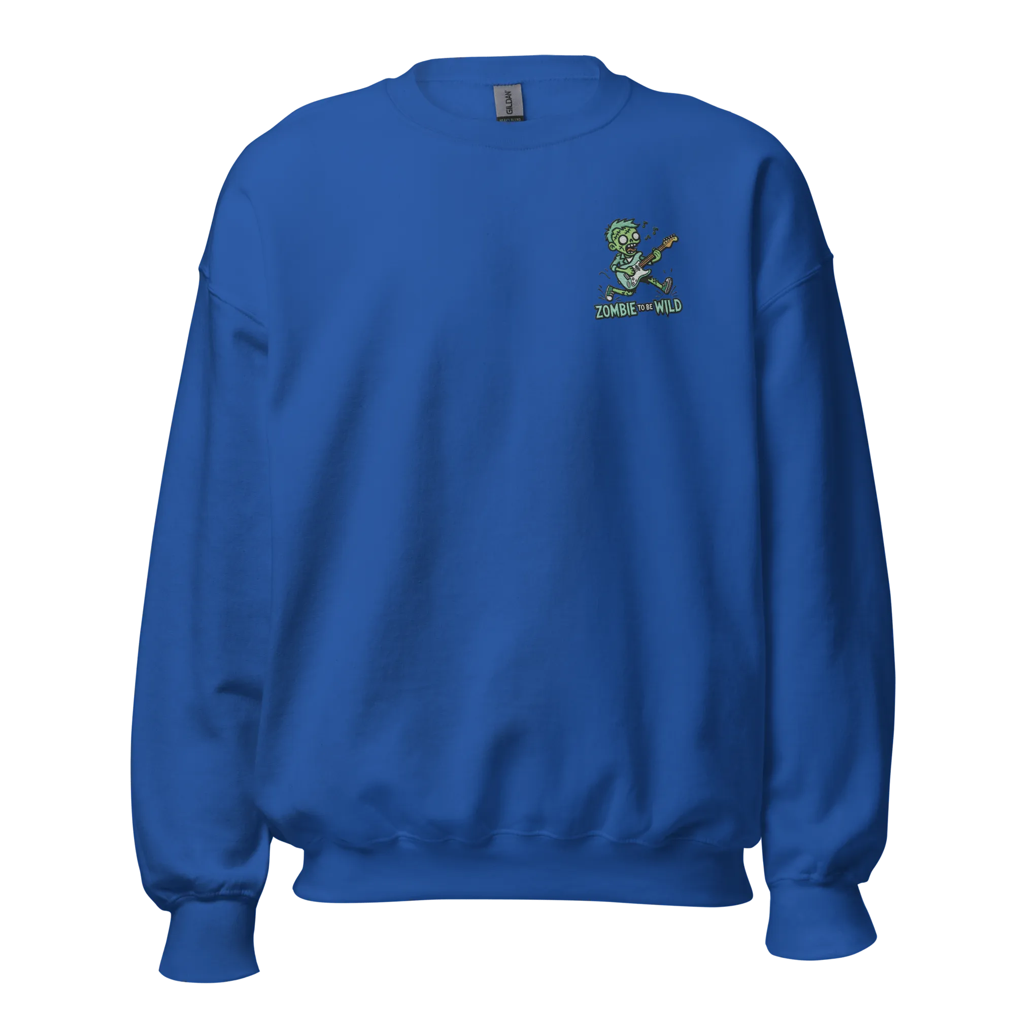 Zombie To Be Wild - Halloween Sweatshirt - Fun Zombie Halloween Sweatshirt