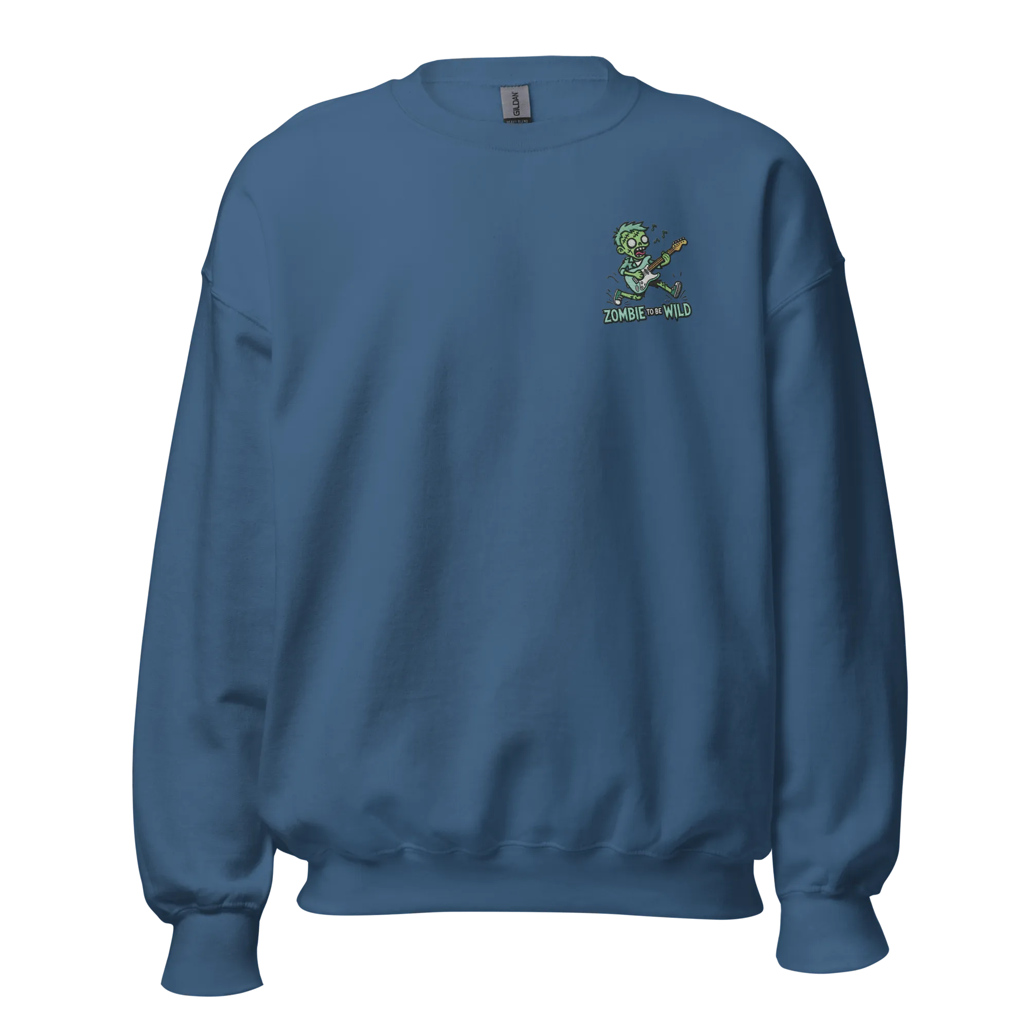 Zombie To Be Wild - Halloween Sweatshirt - Fun Zombie Halloween Sweatshirt