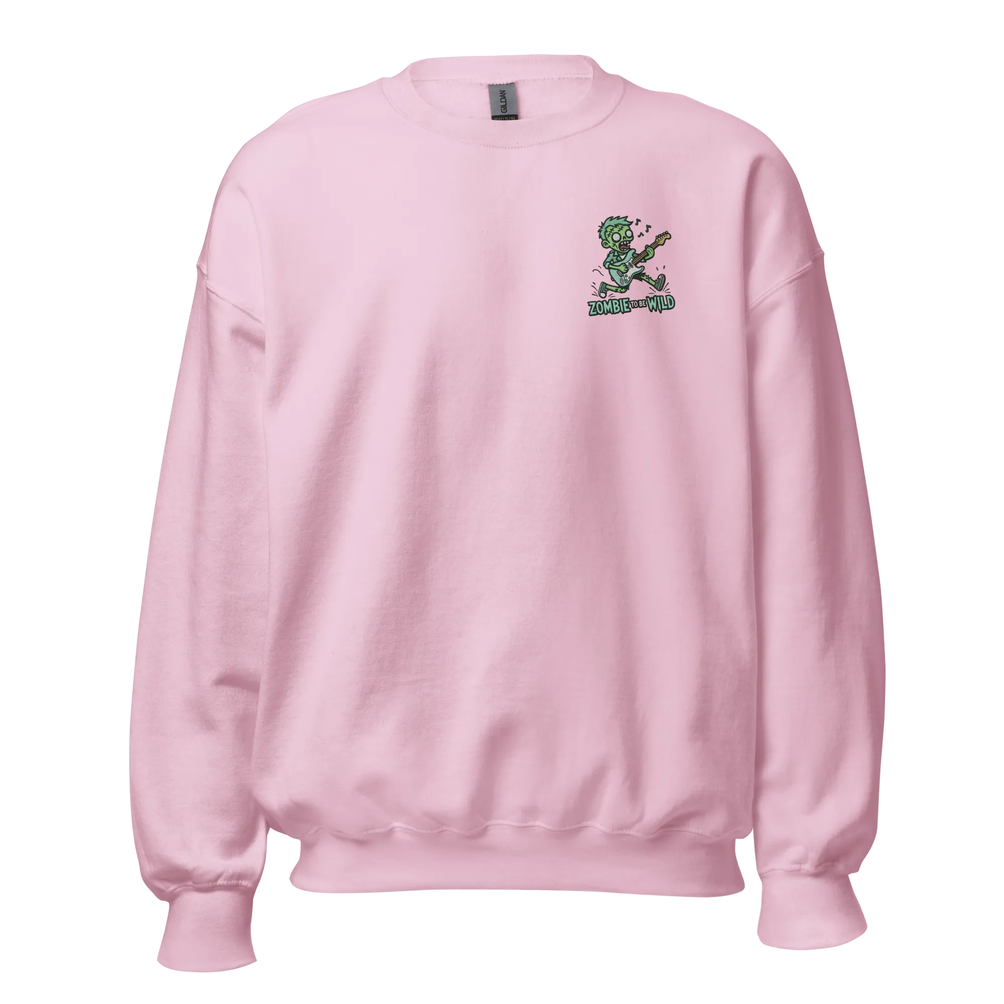 Zombie To Be Wild - Halloween Sweatshirt - Fun Zombie Halloween Sweatshirt