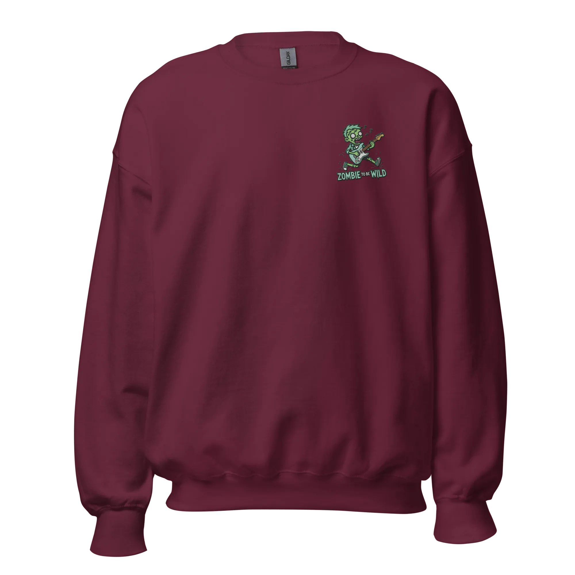 Zombie To Be Wild - Halloween Sweatshirt - Fun Zombie Halloween Sweatshirt
